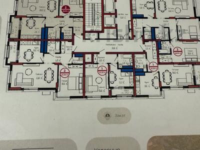 2-комнатная квартира · 66 м² · 12/16 этаж, ​Улица Шарль де Голль, 14 стр 14 за 37.5 млн ₸ в Астане, Алматы р-н
