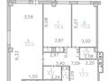 3-комнатная квартира · 96 м² · 2/10 этаж, Кудайбердиулы за 40 млн ₸ в Астане, Алматы р-н — фото 2