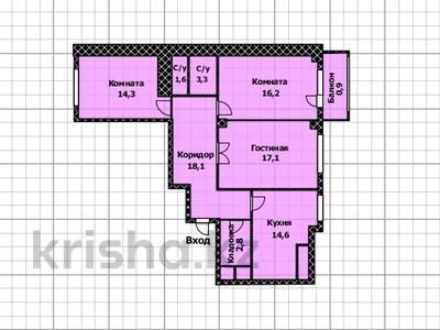 Продажа квартир в Астане: 3-комнатная квартира · 89 м² · 9/19 этаж, Сарайшык 7/1 за 36.5 млн 〒 3-комнатная квартира · 89 м² · 9/19 этаж, Сарайшык 7/1 за 36.5 млн 〒 в Астане, Есильский р-н