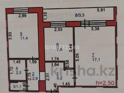 2-бөлмелі пәтер · 52 м² · 6/9 қабат, Гагарина 18, бағасы: 24 млн ₸ в Павлодаре