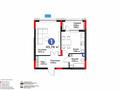 1-бөлмелі пәтер · 45.76 м² · 2/9 қабат, Е-899 3/1, бағасы: 37.5 млн ₸ в Астане, Нура р-н — фото 7