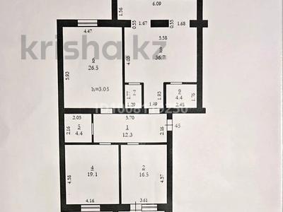 3-комнатная квартира · 124.9 м² · 6/9 этаж, проспект Абилкаир-хана 60 за 55 млн ₸ в Актобе