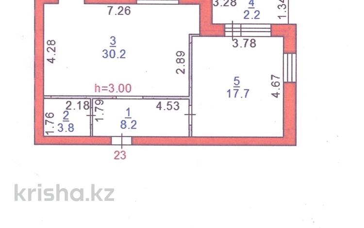 2-комнатная квартира, 62.1 м², 9/9 этаж, Курганская 2 за ~ 24.2 млн 〒 в Костанае — фото 21