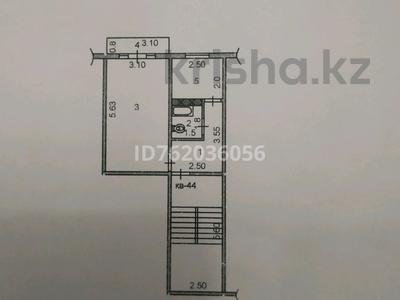 1-комнатная квартира · 31 м² · 5/5 этаж, мкр Восток 14 — школа за 12 млн 〒 в Шымкенте, Аль-Фарабийский р-н