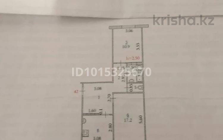 2-комнатная квартира · 54.4 м² · 2/6 этаж, Казангапа 60к1 за 16 млн ₸ в Актобе — фото 2