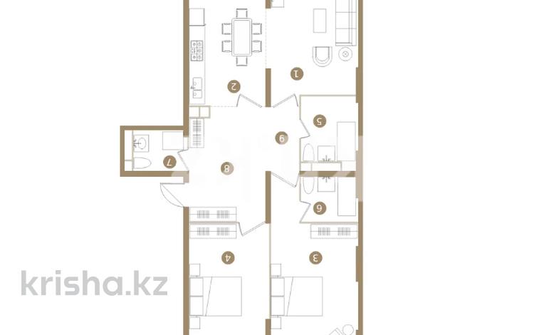 4-бөлмелі пәтер · 120 м² · 10/12 қабат, Розыбакиева — Ескараева, бағасы: 132 млн ₸ в Алматы, Бостандыкский р-н — фото 3