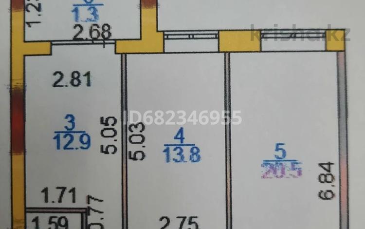 2-комнатная квартира, 60 м², 2/5 этаж, Муканова 51 за 23.5 млн 〒 в Караганде — фото 2