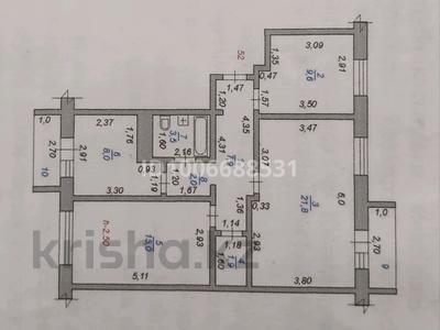 3-комнатная квартира · 72 м² · 3/5 этаж, Левый берег 28 за 30 млн 〒 в 
