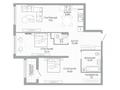 3-бөлмелі пәтер · 79.7 м², Ахмет Байтурсынулы 10а, бағасы: ~ 53.3 млн ₸ в Астане, Сарайшык р-н — фото 3