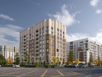 3-бөлмелі пәтер · 79.7 м², Ахмет Байтурсынулы 10а, бағасы: ~ 53.3 млн ₸ в Астане, Сарайшык р-н