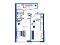 2-бөлмелі пәтер · 56.18 м², Алтын Орда 34, бағасы: ~ 24.2 млн ₸ в Абай — фото 3
