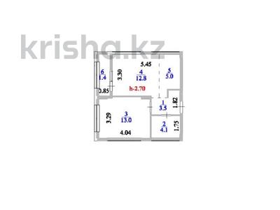 2-комнатная квартира · 39.8 м² · 7/9 этаж, Е-511 25 за 22.2 млн ₸ в Астане, Есильский р-н