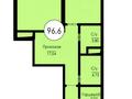 3-комнатная квартира · 97 м² · 5/18 этаж, Ержанова 63/2 — ДЕШЕВЛЕ ЧЕМ У ЗАСТРОЙЩИКА за 48.5 млн ₸ в Караганде, Казыбек би р-н