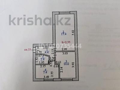 2-комнатная квартира · 42.6 м² · 1/5 этаж, Сатпаева 9/1 — Пересечение Петрова и Сатпаева за 20 млн ₸ в Астане, Алматы р-н