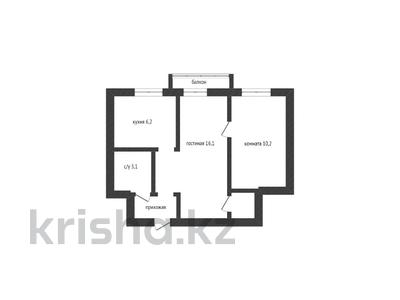 2-комнатная квартира, 39.5 м², 4/4 этаж, Тауелсиздык 116 за 13.6 млн 〒 в Костанае