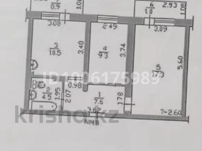 2-комнатная квартира · 51 м² · 5/5 этаж, 4 21 за 21 млн 〒 в Конаеве