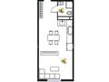 1-бөлмелі пәтер · 28 м² · 9/9 қабат, мкр Кайрат, Сыбызгы 30, бағасы: 20 млн ₸ в Алматы, Турксибский р-н — фото 4