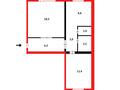 2-комнатная квартира · 53.7 м² · 5/5 этаж, 4 микрорайон за 10 млн ₸ в Абае — фото 8