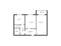 2-комнатная квартира · 51.2 м² · 6/6 этаж, 7 микрарайон 6 за 20.5 млн ₸ в Костанае — фото 21