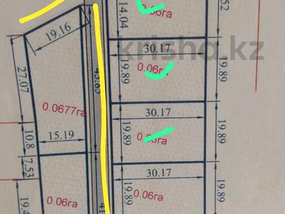 Жер телімі · 6 сотық, Жандосов, бағасы: 20 млн ₸ в Туздыбастау (Калинино)