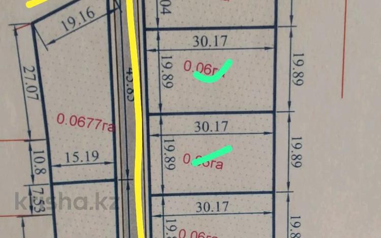 Жер телімі · 6 сотық, Жандосов, бағасы: 20 млн ₸ в Туздыбастау (Калинино) — фото 2