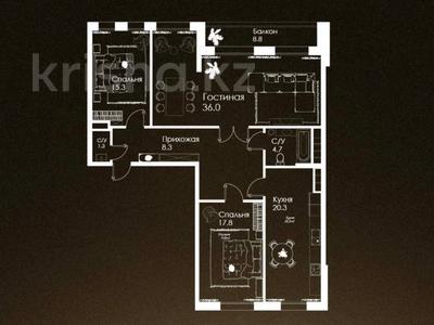 3-комнатная квартира · 124.8 м² · 2/4 этаж, 14-й мкр, 14 микрарайон 99 за 60 млн 〒 в Актау