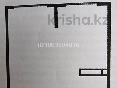 1-бөлмелі пәтер · 45.25 м² · 8/9 қабат, мкр Кайрат, Сыбызгы 100, бағасы: 20.5 млн ₸ в Алматы, Турксибский р-н