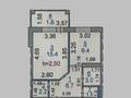 1-бөлмелі пәтер, 40 м², 6/9 қабат, Аэропорт, бағасы: 14 млн 〒 в Костанае — фото 9