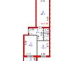 2-бөлмелі пәтер · 63.7 м² · 5/5 қабат, Промышленная 50, бағасы: 23 млн ₸ в Костанае — фото 2