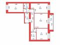 3-комнатная квартира · 86.6 м² · 7/9 этаж, Кумисбекова 11 — Джангильдина за ~ 49 млн ₸ в Астане, Сарыарка р-н — фото 42