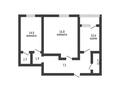 2-комнатная квартира · 60 м² · 8/9 этаж, Береке 59 за 29 млн ₸ в Костанае — фото 14