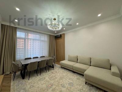 3-комнатная квартира · 76 м² · 8/8 этаж, Шамши Калдаяков 8 за 83 млн 〒 в Астане, Алматы р-н