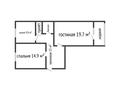 2-бөлмелі пәтер · 65 м² · 4/5 қабат, Юбилейный 24, бағасы: 30.6 млн ₸ в Костанае — фото 9