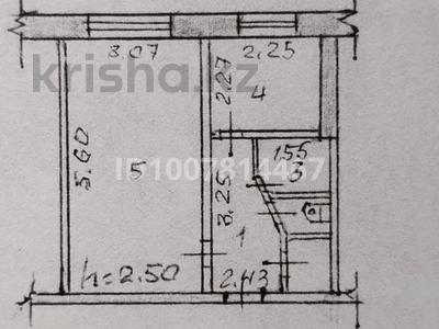 1-комнатная квартира · 30 м² · 2/5 этаж, строительные за 6.5 млн 〒 в Темиртау