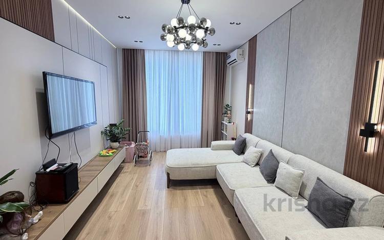 2-комнатная квартира · 68 м² · 6/13 этаж, Жарокова 218 за 500 000 ₸ в Алматы, Бостандыкский р-н — фото 2