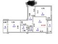 3-комнатная квартира · 72 м² · 12/12 этаж, просп. Рахимжана Кошкарбаева 34 за 43 млн ₸ в Астане, Алматы р-н — фото 15