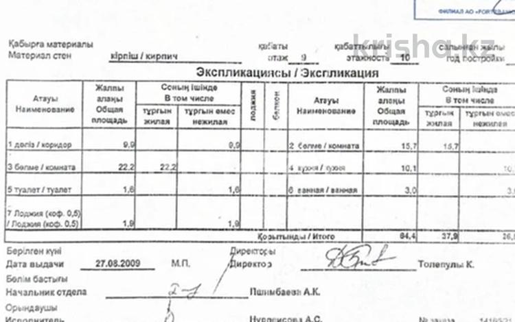 2-бөлмелі пәтер · 64.4 м² · 9/9 қабат, Республики 43а, бағасы: 30 млн ₸ в Астане, Сарыарка р-н — фото 2