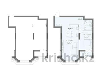 2-бөлмелі пәтер · 67.3 м², мкр Новый Город, ​Улица Комиссарова 27, бағасы: ~ 48.5 млн ₸ в Караганде, Казыбек би р-н