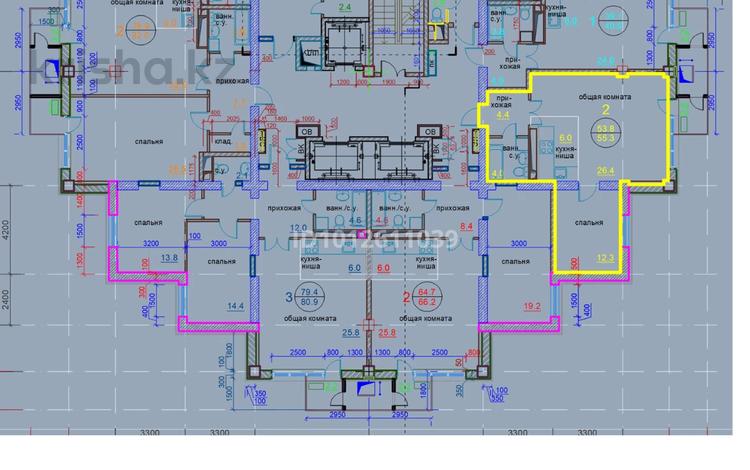 2-бөлмелі пәтер · 55 м² · 15/22 қабат, Тлендиева 223, бағасы: 42 млн ₸ в Алматы, Алмалинский р-н — фото 7