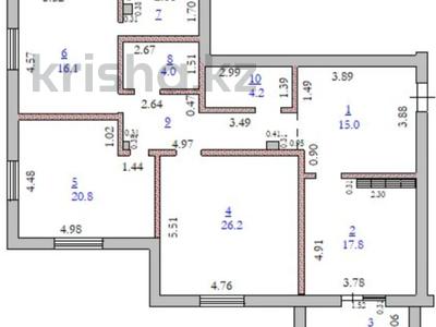 3-комнатная квартира · 123.6 м² · 1/4 этаж, мкр. Алтын орда, Саздинское лесничество 228/38 за 33.5 млн 〒 в Актобе