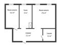 2-комнатная квартира · 88.6 м² · 5/5 этаж, газиза жубанова за 21.5 млн ₸ в Актобе — фото 20