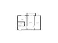 2-комнатная квартира · 55.9 м² · 9/9 этаж, микр Аэропорт 5 за 22.5 млн ₸ в Костанае — фото 2