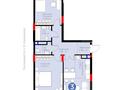 3-комнатная квартира · 68.68 м² · 4/8 этаж, БЕЗ КОМИСИИ/ СКИДКИ ОТ 4% — ИПОТЕКА/РАССРОЧКА за ~ 43.4 млн 〒 в Астане, Нура р-н — фото 2