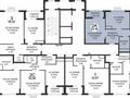 2-бөлмелі пәтер · 54.48 м² · 5/12 қабат, Туран 39, бағасы: ~ 48 млн ₸ в Астане, Нура р-н