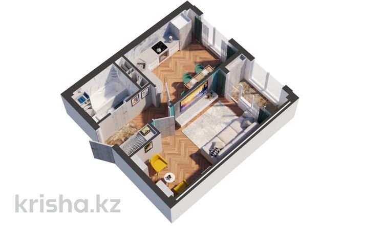 1-бөлмелі пәтер · 38.5 м² · 10/10 қабат, Каныша Сатпаева 82/9, бағасы: ~ 18.3 млн ₸ в Усть-Каменогорске — фото 2