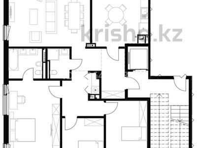 3-комнатная квартира · 95 м² · 1/16 этаж, Розыбакиева 218/7 за 150 млн ₸ в Алматы, Бостандыкский р-н