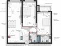 3-бөлмелі пәтер · 95 м² · 1/16 қабат, Розыбакиева 218/7, бағасы: 150 млн ₸ в Алматы, Бостандыкский р-н
