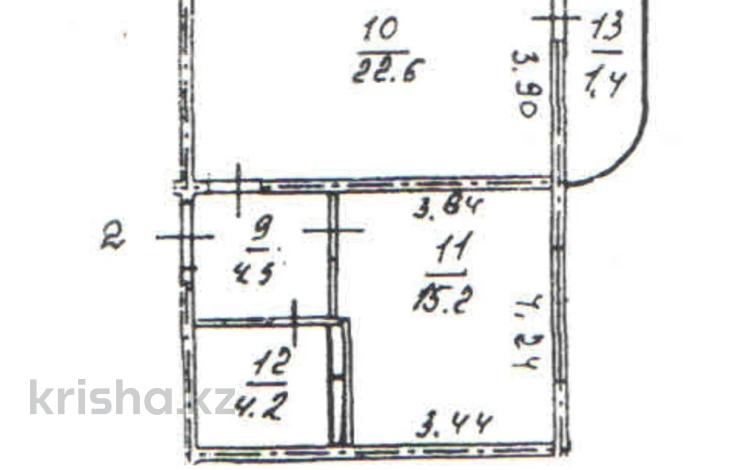 1-бөлмелі пәтер · 47.9 м² · 1/9 қабат, мкр Жулдыз-1, бағасы: 27 млн ₸ в Алматы, Турксибский р-н — фото 3