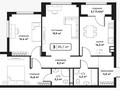3-бөлмелі пәтер · 85.7 м² · 3/7 қабат, Деева 2 — Спорт комплекс Жигер, на берегу Кенгирского водохранилища., бағасы: 44 млн ₸ в Жезказгане — фото 3
