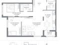 3-комнатная квартира · 76.52 м² · 2/9 этаж, Пересечение ул. Калдаякова и ул. Жургенова — БЕЗ КОМИССИИ / РАССРОЧКА / НАУРЫЗ/ ИПОТЕКА за ~ 41.9 млн ₸ в Астане, Сарайшык р-н